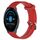 Per Garmin Vivoactive3 Music 20mm Cinturino in silicone strutturato con diamanti (rosso) Per Garmin Vivoactive3 Music 20mm Cinturino in silicone strutturato con diamanti (rosso)