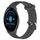 Per cinturino per orologio Garmin Vivoactive3 Music 20 mm in silicone testurizzato con diamanti (grigio scuro) Per cinturino per orologio Garmin Vivoactive3 Music 20 mm in silicone testurizzato con diamanti (grigio scuro)