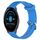 Per cinturino per orologio Garmin Vivoactive3 Music 20 mm in silicone testurizzato con diamanti (azzurro cielo) Per cinturino per orologio Garmin Vivoactive3 Music 20 mm in silicone testurizzato con diamanti (azzurro cielo)