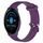 Per Garmin Vivoactive3 Music 20mm cinturino in silicone strutturato con diamanti (viola) Per Garmin Vivoactive3 Music 20mm cinturino in silicone strutturato con diamanti (viola)