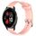 Per Garmin Venu 2 Plus 20mm cinturino in silicone testurizzato con diamanti (rosa) Per Garmin Venu 2 Plus 20mm cinturino in silicone testurizzato con diamanti (rosa)
