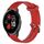 Per Garmin Venu 2 Plus 20mm cinturino in silicone testurizzato con diamanti (rosso) Per Garmin Venu 2 Plus 20mm cinturino in silicone testurizzato con diamanti (rosso)