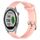 Per Garmin Approach S40 20mm cinturino in silicone strutturato con diamanti (rosa) Per Garmin Approach S40 20mm cinturino in silicone strutturato con diamanti (rosa)