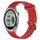 Per Garmin Approach S40 20mm cinturino in silicone testurizzato con diamanti (rosso) Per Garmin Approach S40 20mm cinturino in silicone testurizzato con diamanti (rosso)