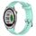 Per Garmin Approach S40 20mm cinturino in silicone testurizzato con diamanti (verde acqua) Per Garmin Approach S40 20mm cinturino in silicone testurizzato con diamanti (verde acqua)