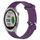 Per Garmin Approach S40 20mm cinturino in silicone testurizzato con diamanti (viola) Per Garmin Approach S40 20mm cinturino in silicone testurizzato con diamanti (viola)