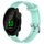 Per Garmin Forerunner 158 20mm cinturino in silicone testurizzato con diamanti (verde acqua)