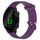 Per Garmin Forerunner 158 20mm cinturino in silicone testurizzato con diamanti (viola) Per Garmin Forerunner 158 20mm cinturino in silicone testurizzato con diamanti (viola)