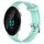 Per Garmin Forerunner 55 20mm cinturino in silicone testurizzato con diamanti (verde acqua) Per Garmin Forerunner 55 20mm cinturino in silicone testurizzato con diamanti (verde acqua)