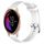 Per Garmin Venu 20mm cinturino in silicone testurizzato con diamanti (bianco) Per Garmin Venu 20mm cinturino in silicone testurizzato con diamanti (bianco)