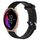 Per Garmin Venu 20mm cinturino in silicone testurizzato con diamanti (nero) Per Garmin Venu 20mm cinturino in silicone testurizzato con diamanti (nero)