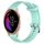 Per Garmin Venu 20mm cinturino in silicone testurizzato con diamanti (verde acqua) Per Garmin Venu 20mm cinturino in silicone testurizzato con diamanti (verde acqua)