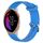 Per Garmin Venu 20mm cinturino in silicone testurizzato con diamanti (blu cielo) Per Garmin Venu 20mm cinturino in silicone testurizzato con diamanti (blu cielo)