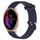 Per Garmin Venu cinturino in silicone testurizzato con diamanti da 20 mm (blu notte) Per Garmin Venu cinturino in silicone testurizzato con diamanti da 20 mm (blu notte)