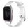Per Garmin Venu SQ 20mm cinturino in silicone testurizzato con diamanti (bianco) Per Garmin Venu SQ 20mm cinturino in silicone testurizzato con diamanti (bianco)