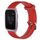 Per Garmin Venu SQ 20mm cinturino in silicone testurizzato con diamanti (rosso) Per Garmin Venu SQ 20mm cinturino in silicone testurizzato con diamanti (rosso)