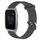 Per Garmin Venu SQ 20mm cinturino in silicone testurizzato con diamanti (grigio scuro) Per Garmin Venu SQ 20mm cinturino in silicone testurizzato con diamanti (grigio scuro)