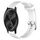 Per Garmin VivoMove Style 20mm cinturino in silicone testurizzato con diamanti (bianco) Per Garmin VivoMove Style 20mm cinturino in silicone testurizzato con diamanti (bianco)