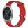 Per Garmin VivoMove Luxe 20mm cinturino in silicone testurizzato con diamanti (rosso) Per Garmin VivoMove Luxe 20mm cinturino in silicone testurizzato con diamanti (rosso)