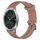 Per Garmin VivoMove Luxe 20mm cinturino in silicone testurizzato con diamanti (marrone) Per Garmin VivoMove Luxe 20mm cinturino in silicone testurizzato con diamanti (marrone)