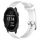 Per Garmin Forerunner 245 20mm cinturino in silicone testurizzato con diamanti (bianco) Per Garmin Forerunner 245 20mm cinturino in silicone testurizzato con diamanti (bianco)