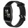 Per Garmin Forerunner Sq2 20mm cinturino in silicone strutturato con diamanti (nero) Per Garmin Forerunner Sq2 20mm cinturino in silicone strutturato con diamanti (nero)