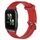 Per cinturino per orologio Garmin Forerunner Sq2 20 mm in silicone testurizzato con diamanti (rosso) Per cinturino per orologio Garmin Forerunner Sq2 20 mm in silicone testurizzato con diamanti (rosso)