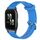 Per cinturino per orologio Garmin Forerunner Sq2 20 mm in silicone testurizzato con diamanti (blu cielo) Per cinturino per orologio Garmin Forerunner Sq2 20 mm in silicone testurizzato con diamanti (blu cielo)
