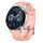 Per Huawei Watch GT3 42mm 20mm Cinturino in silicone testurizzato con diamanti (rosa) Per Huawei Watch GT3 42mm 20mm Cinturino in silicone testurizzato con diamanti (rosa)