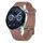 Per Huawei Watch GT3 42mm 20mm Cinturino in silicone testurizzato con diamanti (marrone) Per Huawei Watch GT3 42mm 20mm Cinturino in silicone testurizzato con diamanti (marrone)