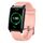 For Honor Watch ES 20mm Cinturino in silicone testurizzato con diamanti (rosa) For Honor Watch ES 20mm Cinturino in silicone testurizzato con diamanti (rosa)