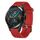 Per Huawei Watch GT2 42mm 20mm Cinturino in silicone testurizzato con diamanti (rosso) Per Huawei Watch GT2 42mm 20mm Cinturino in silicone testurizzato con diamanti (rosso)