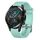 Per Huawei Watch GT2 42mm 20mm Cinturino in silicone testurizzato con diamanti (verde acqua) Per Huawei Watch GT2 42mm 20mm Cinturino in silicone testurizzato con diamanti (verde acqua)