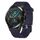 Per Huawei Watch GT2 42mm 20mm Cinturino in silicone testurizzato con diamanti (blu notte) Per Huawei Watch GT2 42mm 20mm Cinturino in silicone testurizzato con diamanti (blu notte)