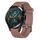 Per Huawei Watch GT2 42mm 20mm Cinturino in silicone testurizzato con diamanti (marrone) Per Huawei Watch GT2 42mm 20mm Cinturino in silicone testurizzato con diamanti (marrone)