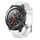 Per Huawei Watch 2 Cinturino per orologio in silicone testurizzato con diamanti da 20 mm (bianco) Per Huawei Watch 2 Cinturino per orologio in silicone testurizzato con diamanti da 20 mm (bianco)