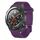 Per Huawei Watch 2 Cinturino per orologio in silicone testurizzato con diamanti da 20 mm (viola) Per Huawei Watch 2 Cinturino per orologio in silicone testurizzato con diamanti da 20 mm (viola)