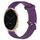 Per Garmin Active S 18mm cinturino in silicone testurizzato con diamanti (viola) Per Garmin Active S 18mm cinturino in silicone testurizzato con diamanti (viola)