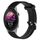 Per Garmin Forerunner 255S 18mm cinturino in silicone testurizzato con diamanti (nero) Per Garmin Forerunner 255S 18mm cinturino in silicone testurizzato con diamanti (nero)