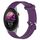 Per cinturino per orologio Garmin Forerunner 255S 18 mm in silicone testurizzato con diamanti (viola) Per cinturino per orologio Garmin Forerunner 255S 18 mm in silicone testurizzato con diamanti (viola)