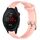 Per Garmin Forerunner 255S Music Cinturino per orologio in silicone testurizzato con diamanti da 18 mm (rosa) Per Garmin Forerunner 255S Music Cinturino per orologio in silicone testurizzato con diamanti da 18 mm (rosa)
