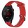Per Garmin Forerunner 255S Music 18mm cinturino in silicone strutturato con diamanti (rosso) Per Garmin Forerunner 255S Music 18mm cinturino in silicone strutturato con diamanti (rosso)