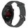 Per Garmin Forerunner 255S Music Cinturino per orologio in silicone testurizzato con diamanti da 18 mm (grigio scuro) Per Garmin Forerunner 255S Music Cinturino per orologio in silicone testurizzato con diamanti da 18 mm (grigio scuro)