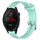 Per cinturino per orologio Garmin Forerunner 255S Music 18 mm in silicone testurizzato con diamanti (verde acqua) Per cinturino per orologio Garmin Forerunner 255S Music 18 mm in silicone testurizzato con diamanti (verde acqua)