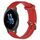 Per Garmin Venu 2S 18mm cinturino in silicone testurizzato con diamanti (rosso) Per Garmin Venu 2S 18mm cinturino in silicone testurizzato con diamanti (rosso)