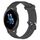 Per Garmin Venu 2S 18mm cinturino in silicone testurizzato con diamanti (grigio scuro) Per Garmin Venu 2S 18mm cinturino in silicone testurizzato con diamanti (grigio scuro)