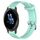 Per Garmin Venu 2S 18mm cinturino in silicone testurizzato con diamanti (verde acqua) Per Garmin Venu 2S 18mm cinturino in silicone testurizzato con diamanti (verde acqua)