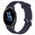 Per Garmin Venu 2S 18mm cinturino in silicone testurizzato con diamanti (blu notte) Per Garmin Venu 2S 18mm cinturino in silicone testurizzato con diamanti (blu notte)