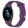 Per Garmin Venu 2S 18mm cinturino in silicone testurizzato con diamanti (viola) Per Garmin Venu 2S 18mm cinturino in silicone testurizzato con diamanti (viola)