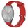 Per Garmin Vivomove 3S 18mm cinturino in silicone strutturato con diamanti (rosso) Per Garmin Vivomove 3S 18mm cinturino in silicone strutturato con diamanti (rosso)